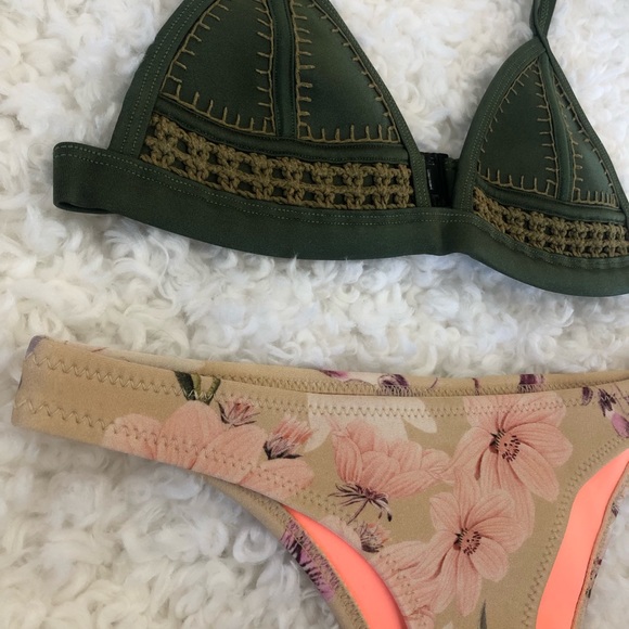 Triangl Coco - Floral Affair XS Bikini Set - Picture 5 of 11